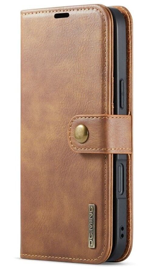DG Ming avtakbar lommebok (iPhone 17) - Brun