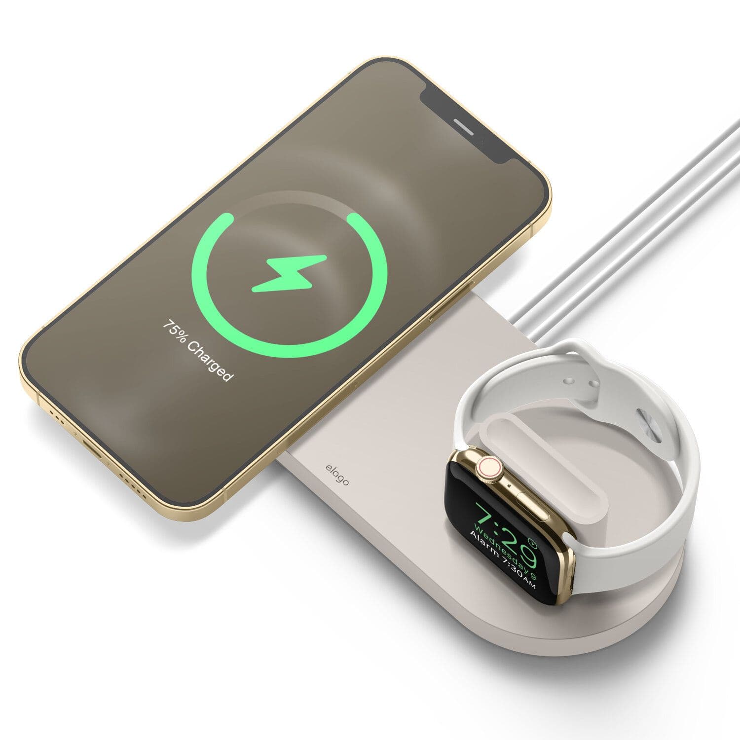 Elago MagSafe Hub Duo Watch - Creme