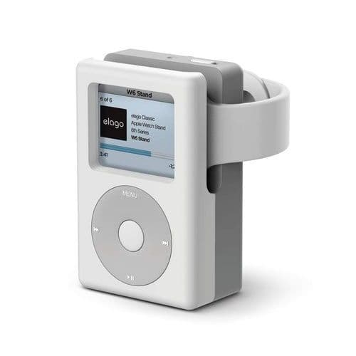 Elago W6 Vintage Stand (Apple Watch) - Hvit