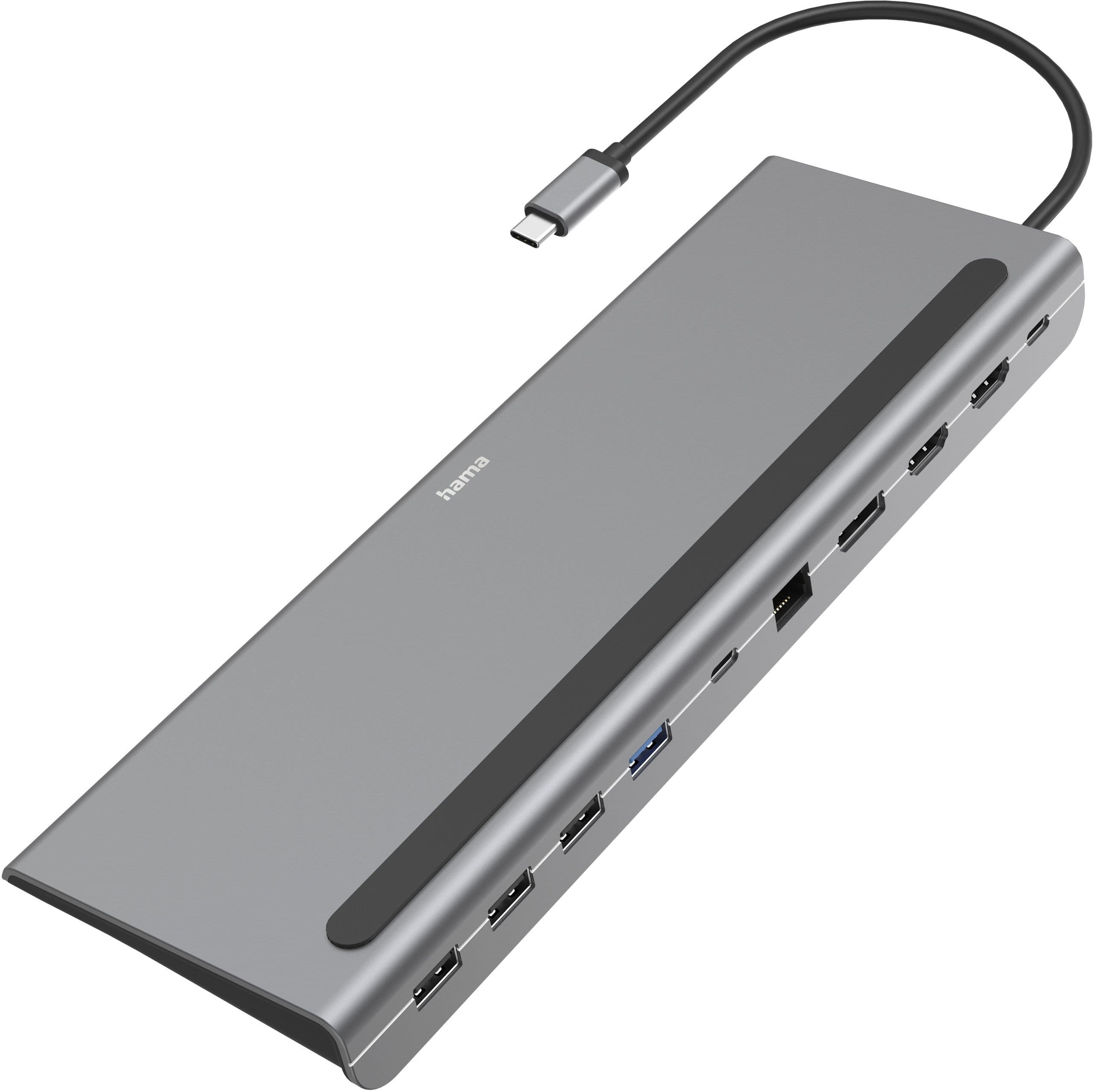 Hama USB-C dokkingstasjon 10 porter