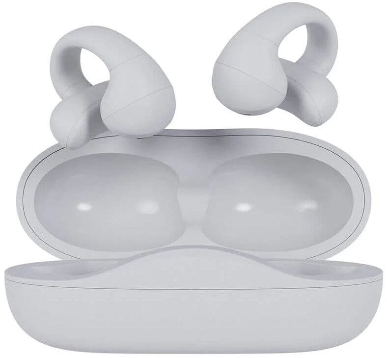 Happy Plugs Clip True Wireless - Hvit