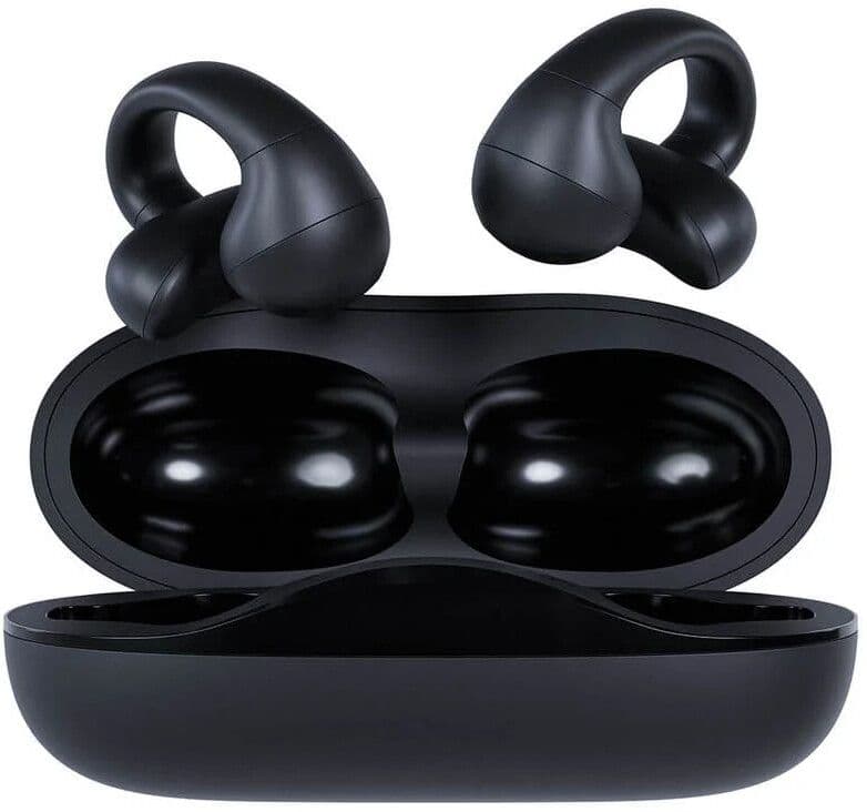 Happy Plugs Clip True Wireless - Svart