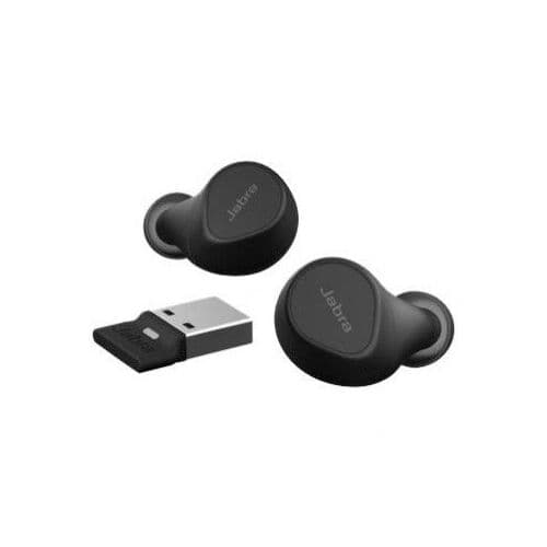 Jabra Evolve2 Buds med trådløs ladepute - Uc usb-a