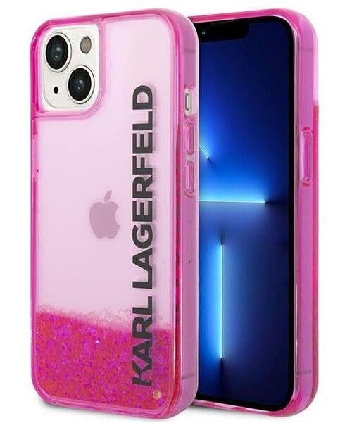 Karl Lagerfeld Liquid Glitter-deksel (iPhone 14 Plus)