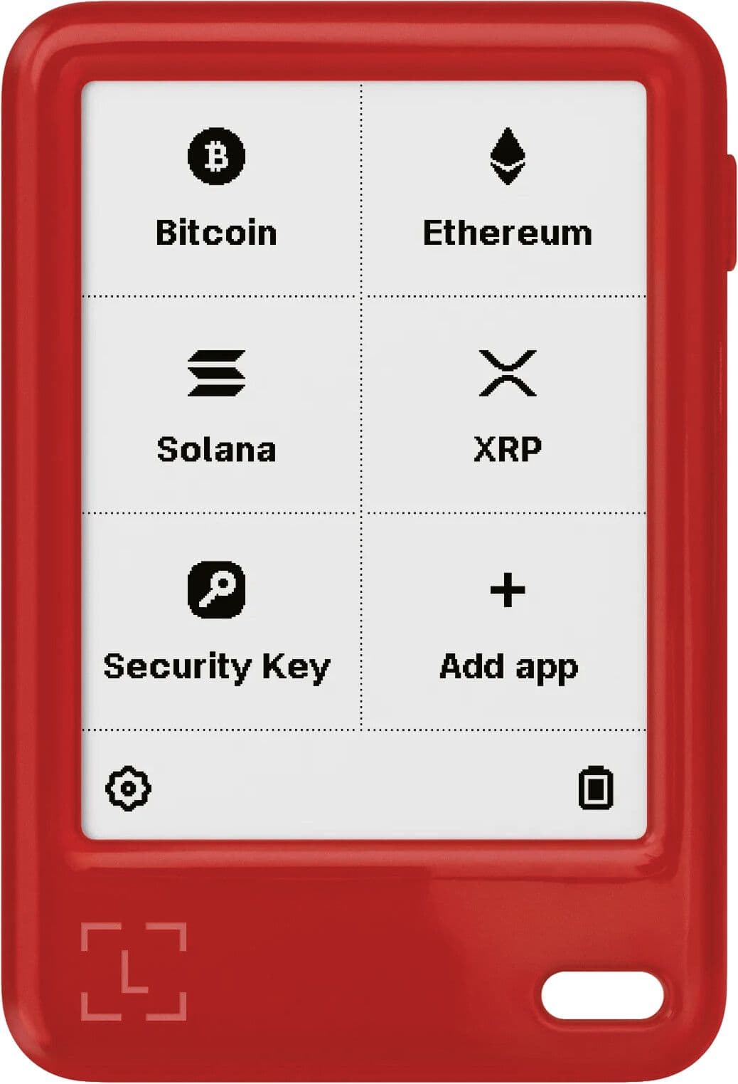 Ledger Nano Gen5 - Rød