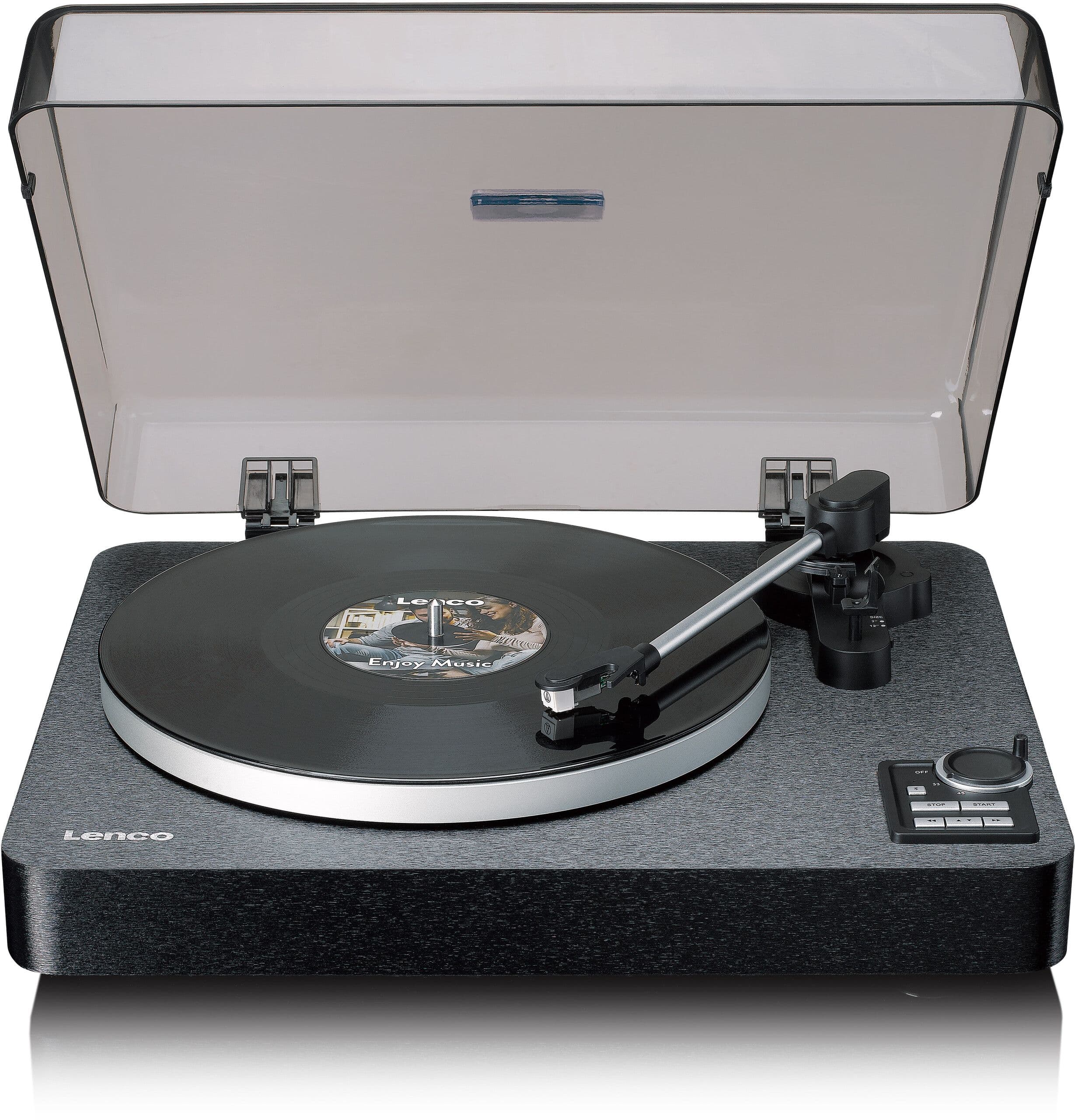 LENCO LBTA-165 Automatisk platespiller med Bluetooth - Svart