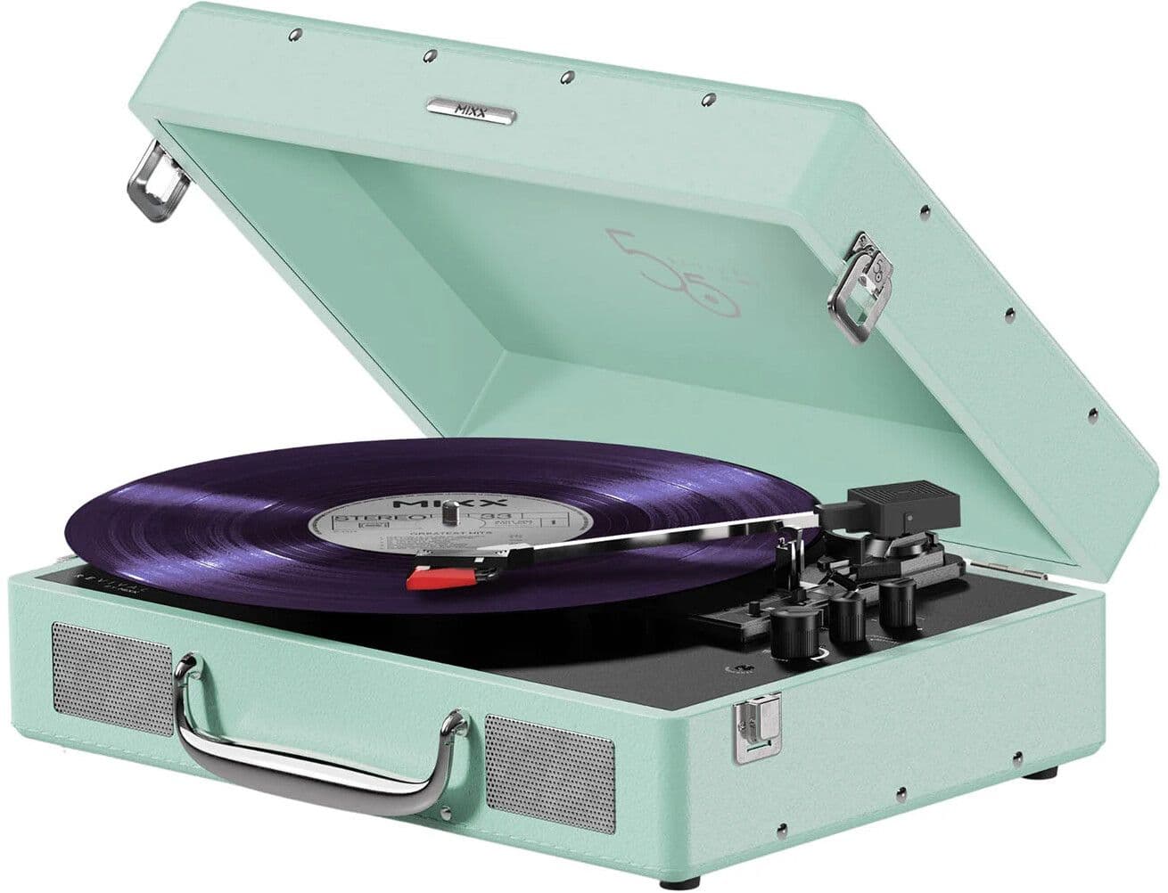 Mixx Revival 55 Vinyl Record Player - Grønn