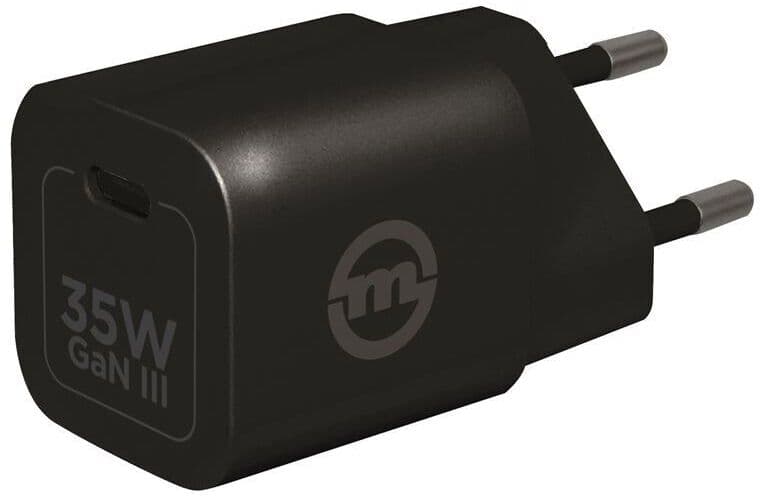 Mobile Origin GaN USB-C Vegglader 35W - Svart