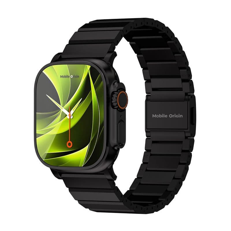 Mobile Origin Titan Armbånd Modena (Apple Watch 49/46/45/44/42 mm) - Svart