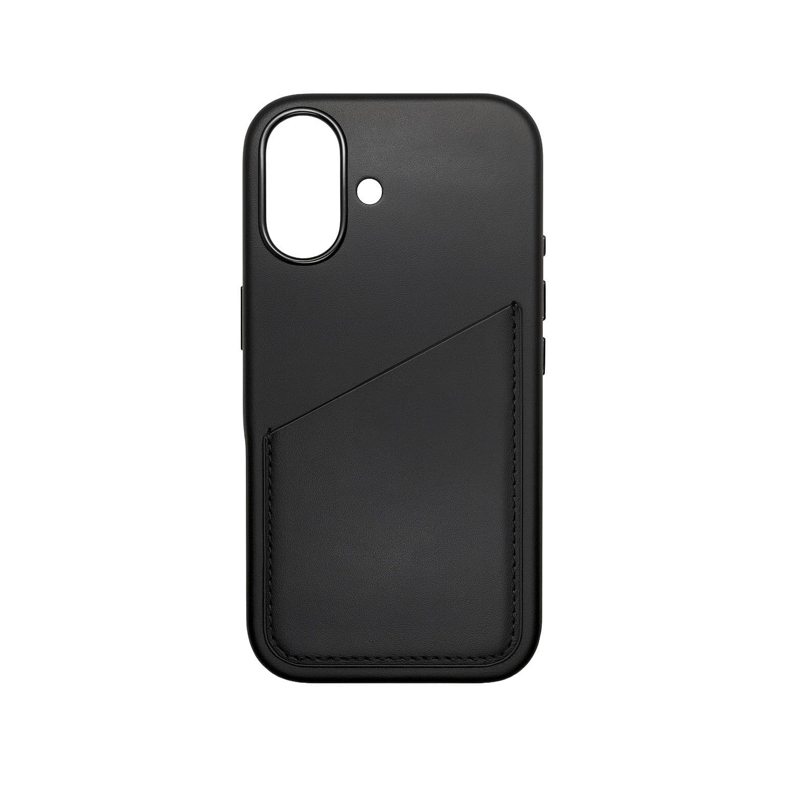 Moobio Mobildeksel Lær med Kortlomme (iPhone 17) - Svart