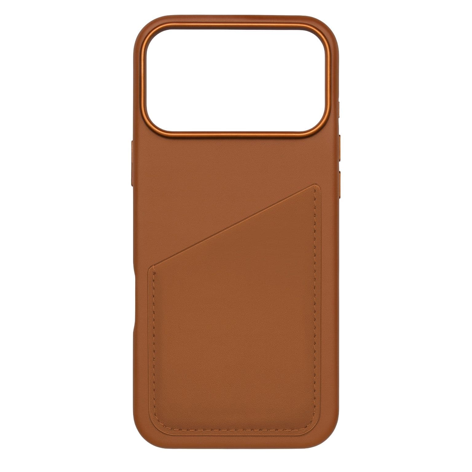 Moobio Mobildeksel Lær med Kortlomme (iPhone 17 Pro Max) - Brun