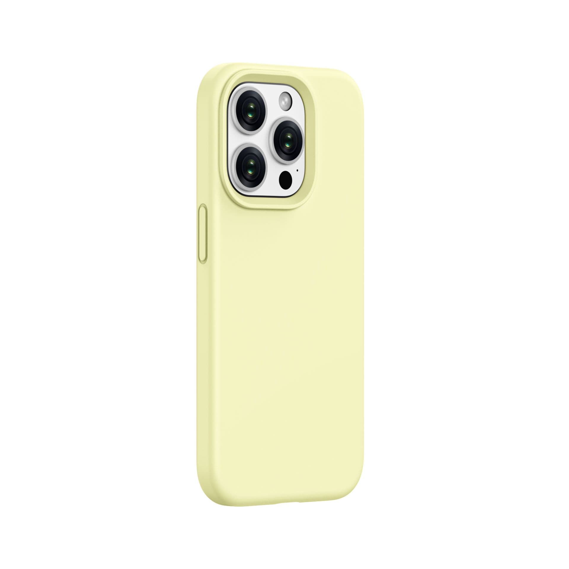 Moobio Mobildeksel Silikon MagSafe (iPhone 15 Pro) - Gul