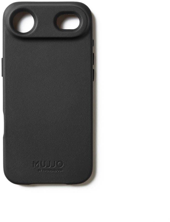 Mujjo helskinndeksel (iPhone Air) - Svart