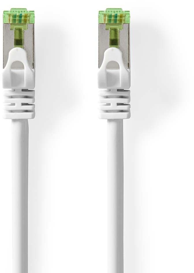 Nedis White Nettverkskabel Cat 7 - Ethernet-kabel - 10 m
