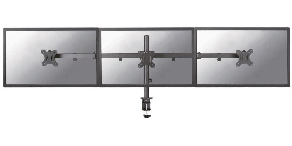 Neomounts Flat Screen Triple Desk Mount Horizontally