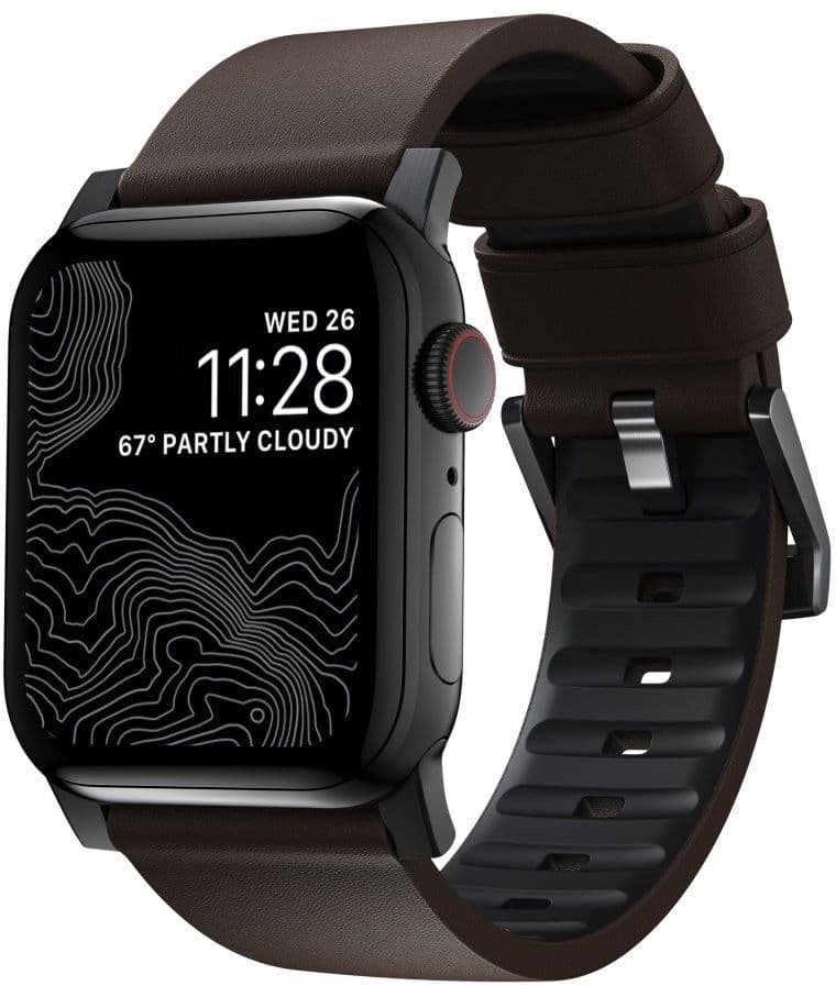 Nomad - Active Strap Pro (Apple Watch 49/46/45/44/42mm) - Brun/Svart