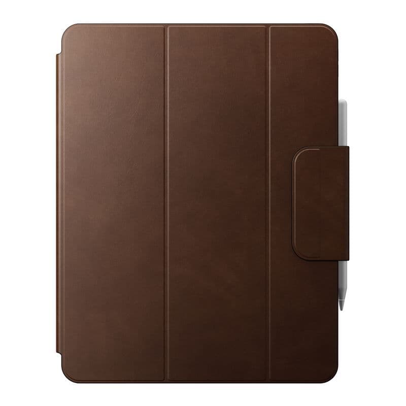 Nomad Leather Folio Plus (iPad Pro 13 (2024-2025)) - Brun