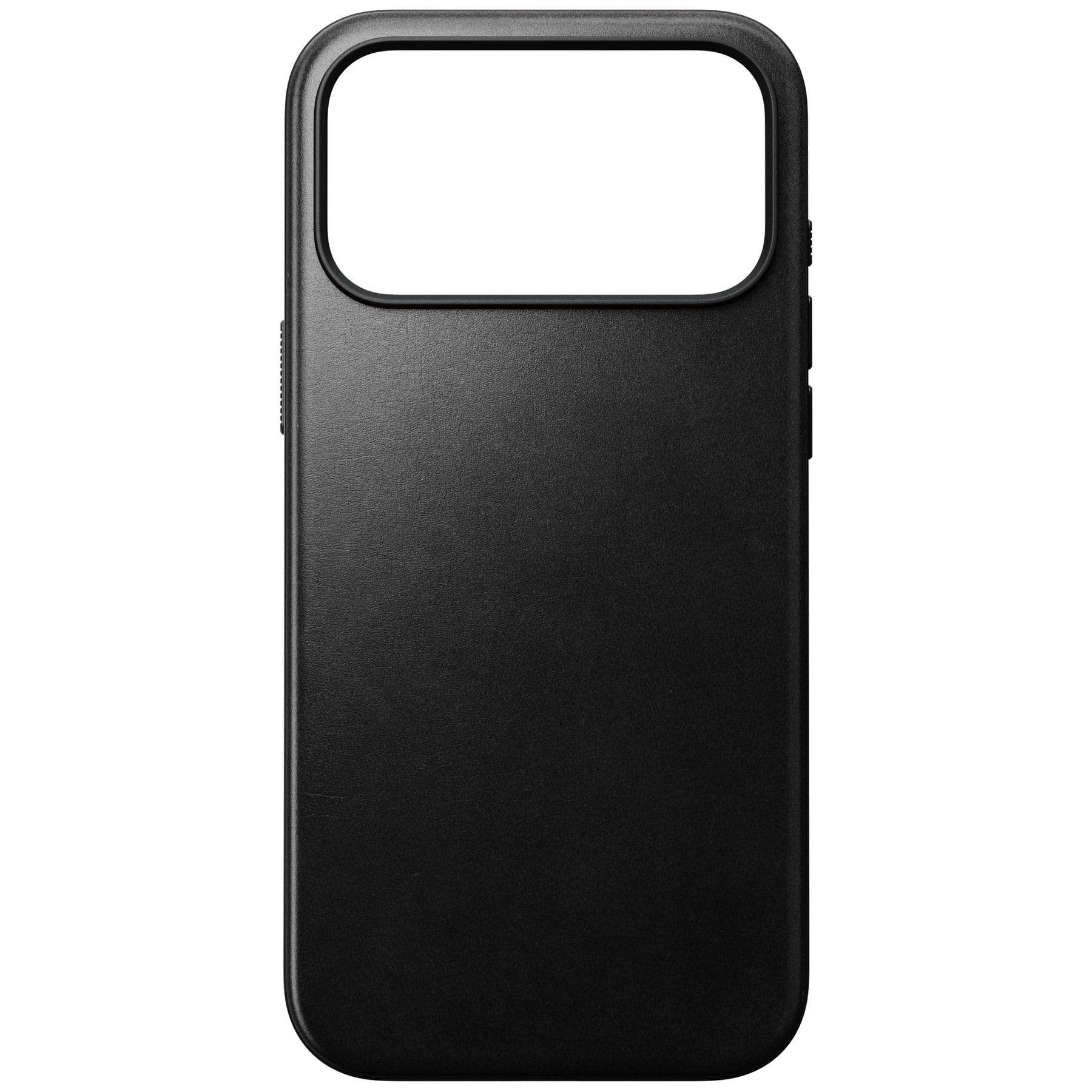 Nomad Modern Horween Leather Case (iPhone 17 Pro Max/18 Pro Max) - Svart