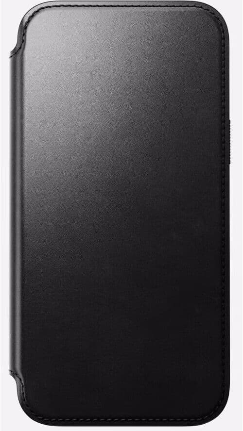 Nomad Modern Horween Leather Folio (iPhone 15 Pro Max) - Svart