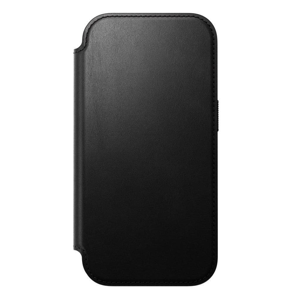 Nomad Modern Horween Leather Folio (iPhone 17 Pro) - Svart