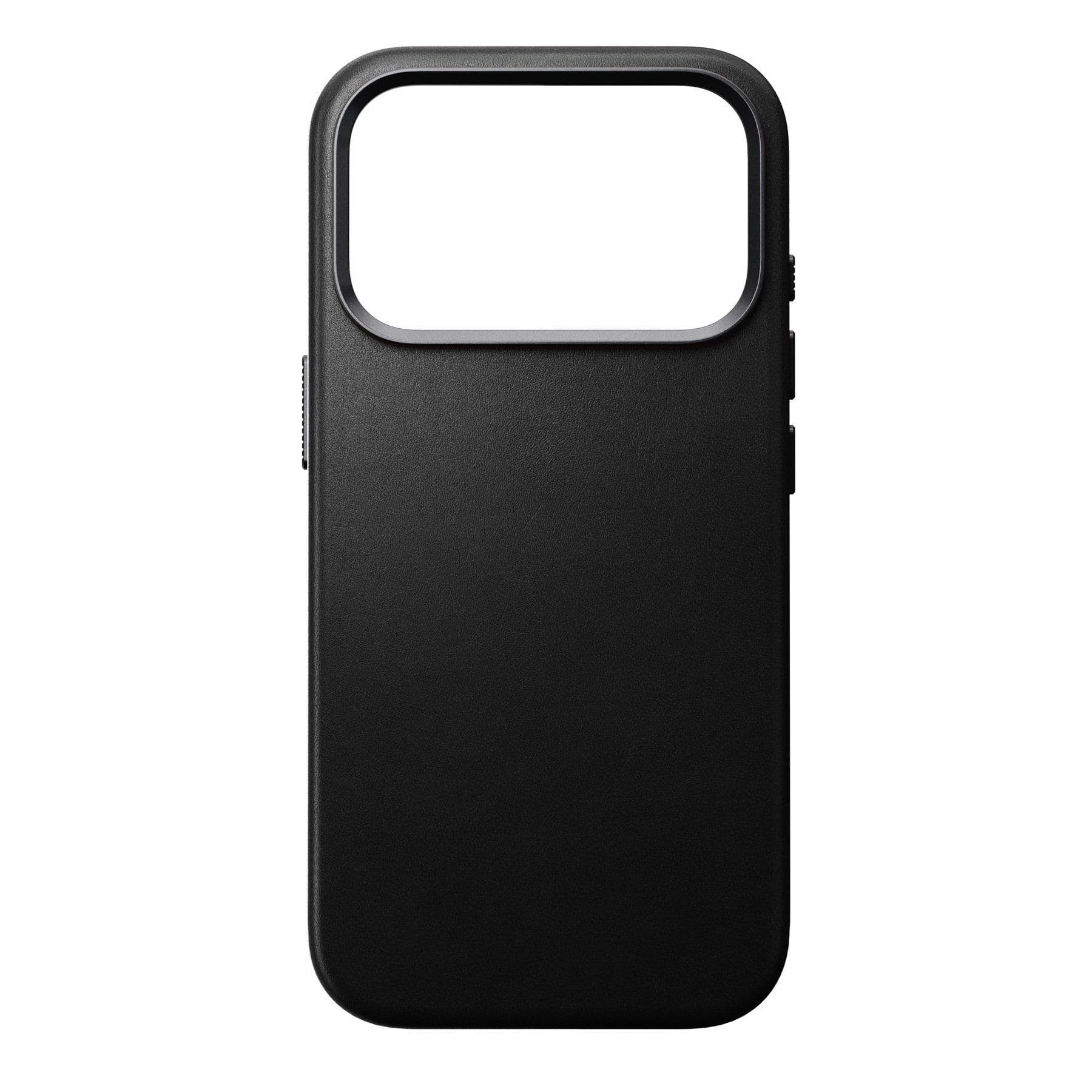 Nomad Traditional Leather Case (iPhone 17 Pro Max/18 Pro Max) - Svart