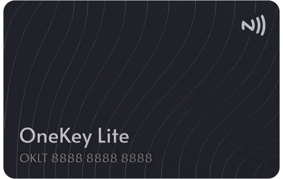 OneKey Lite - cold storage