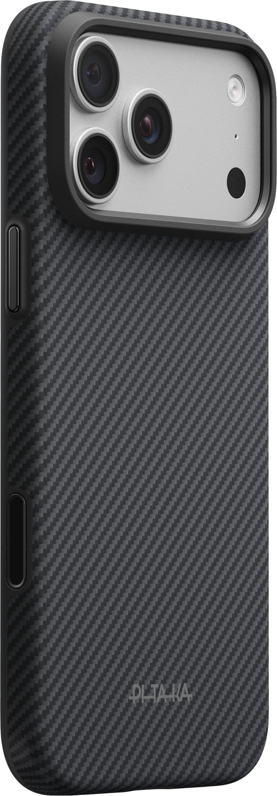 Pitaka Summa Case Argyle (iPhone 17 Pro Max/18 Pro Max) - Black/Grey Twill