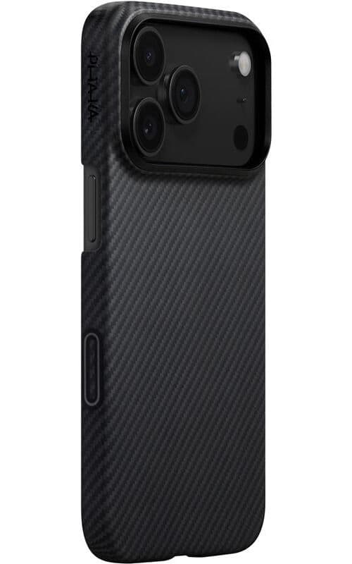 Pitaka Ultra-Slim deksel (iPhone 17 Pro Max) - Black/Grey Twill