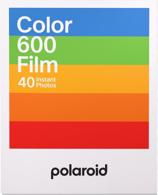 Polaroid fargefilm for 600 - 5-pakning