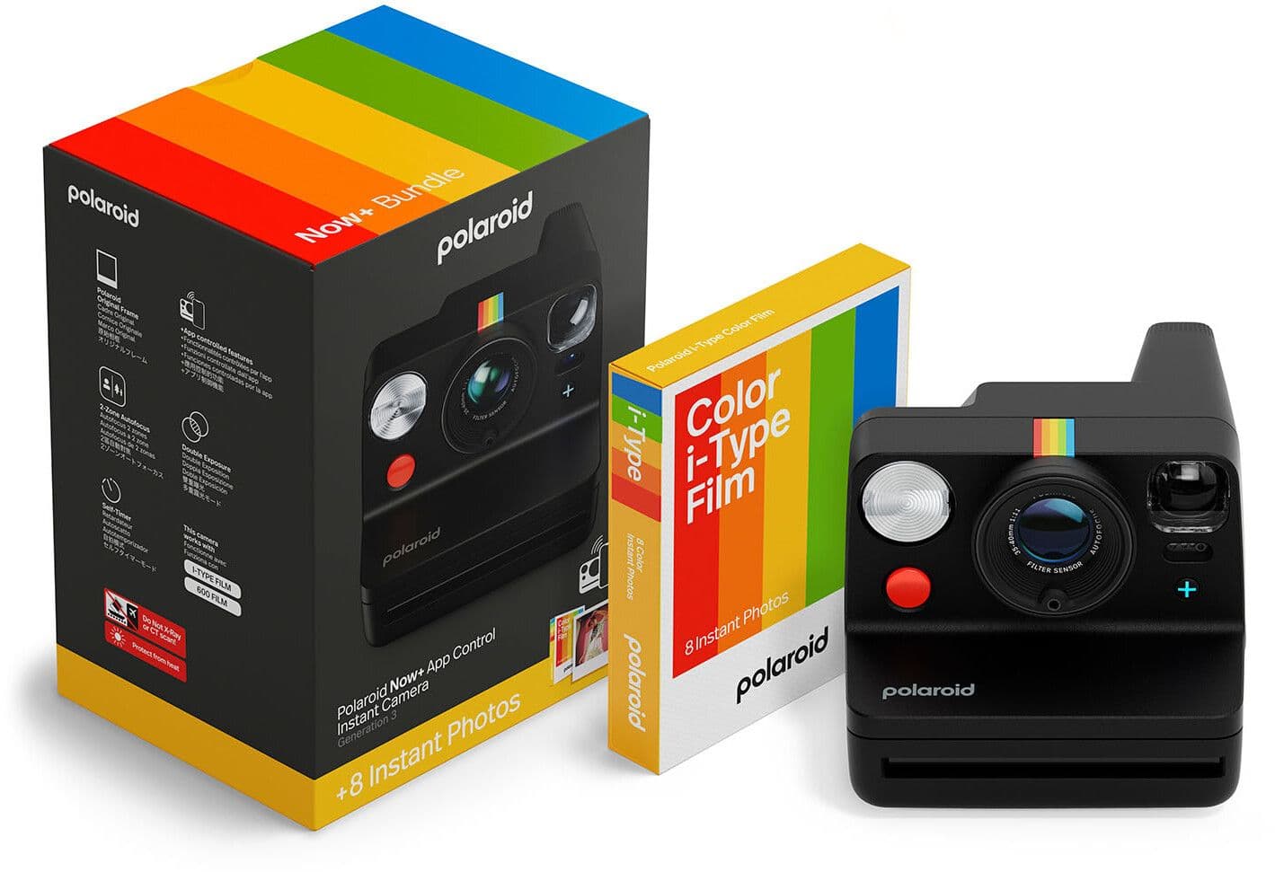 Polaroid Now+ Generation 3 Starter Set - Svart