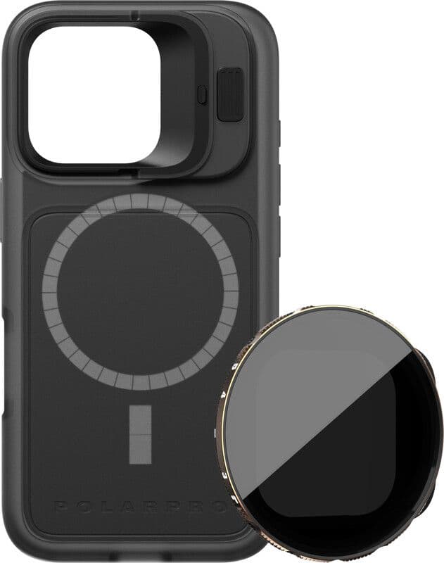 PolarPro LiteChaser BaseCase + VND 3-5 filtersett (iPhone 16 Pro)