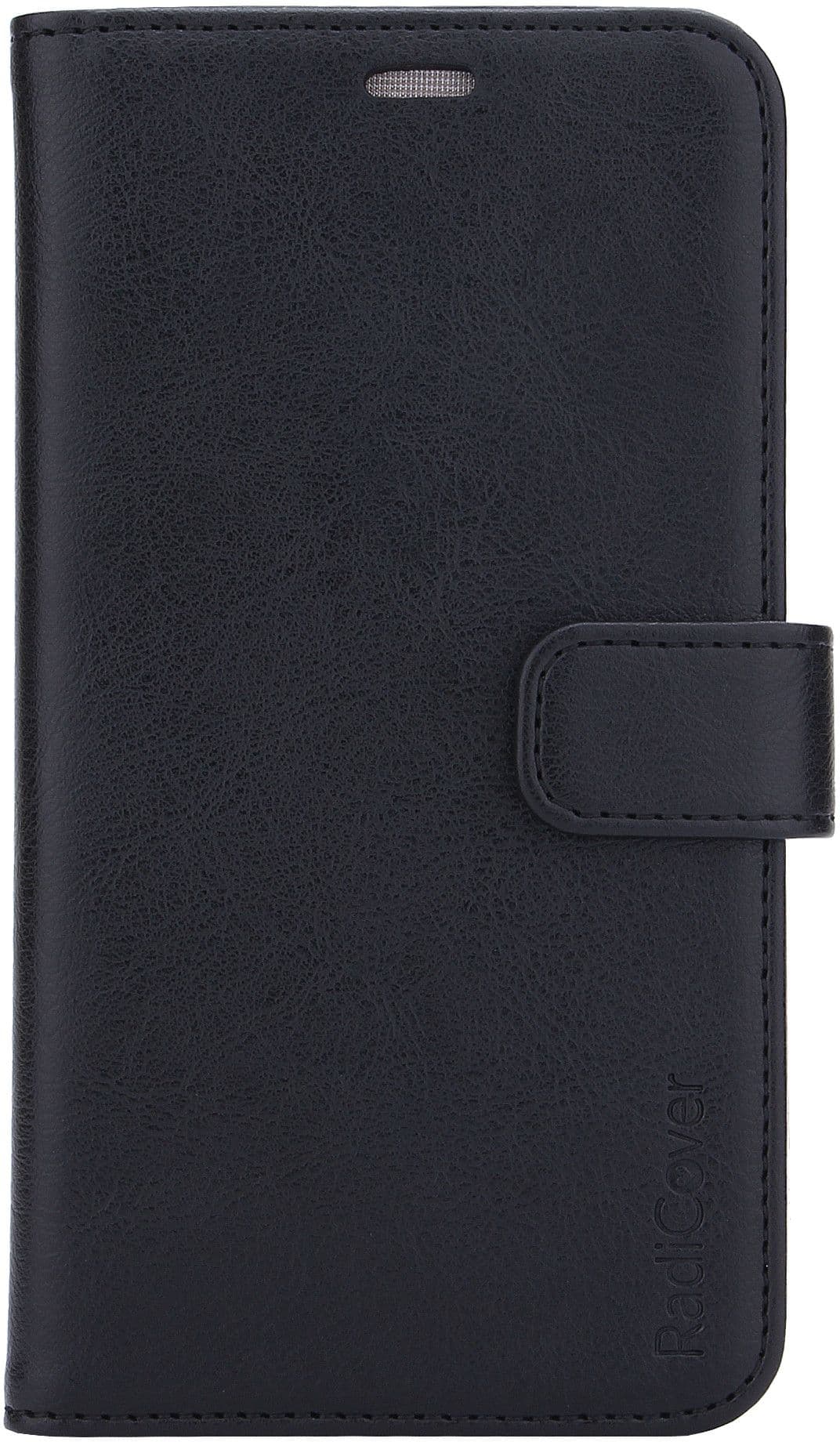 RadiCover Flip-Side Fashion Wallet (iPhone 12 mini) - Svart