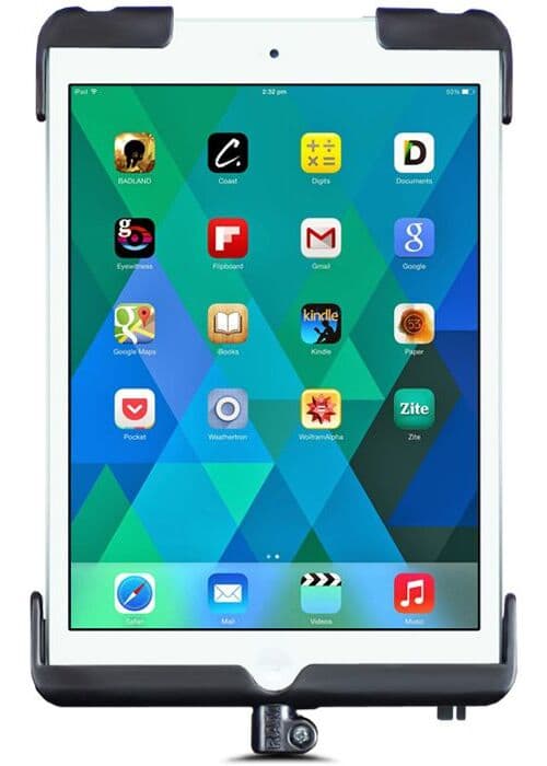 RAM Mount - Holder med lås og skrumontering (iPad mini)