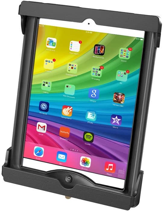 RAM Mount - Holder med lås og skrumontering (iPad)