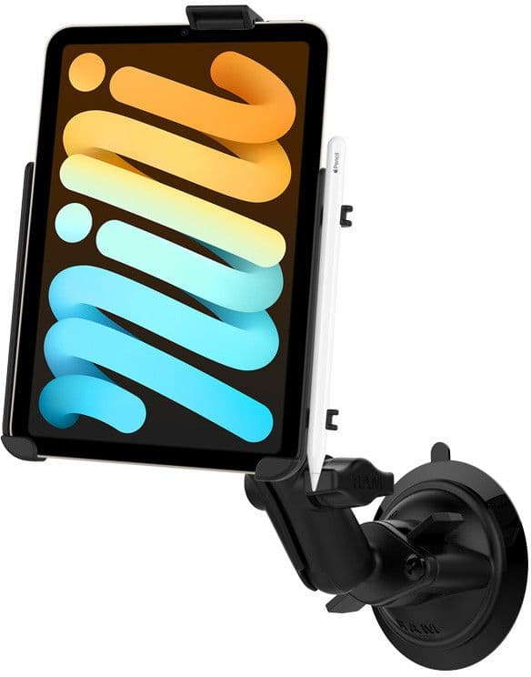 RAM Mount Twist-Lock Suction Cup Mount (iPad mini 7/6)