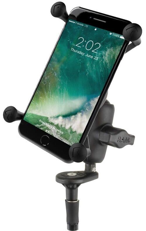 RAM Mount X-Grip Motorcycle Fork Stem (iPhone Max/Plus)