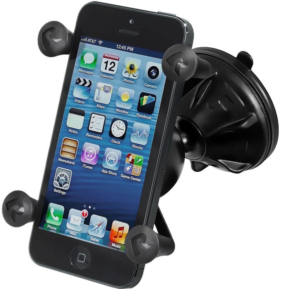 Kjøp RAM Mount - Kort X-Grip med sugeekopp (iPhone)