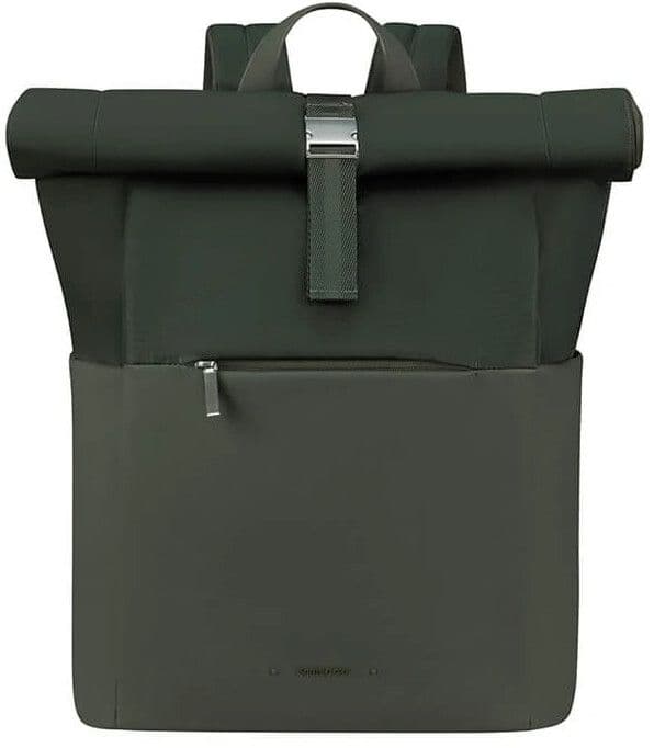 Samsonite 4Pack LPT Rolltop-ryggsekk (15,6") - Mørkegrønn