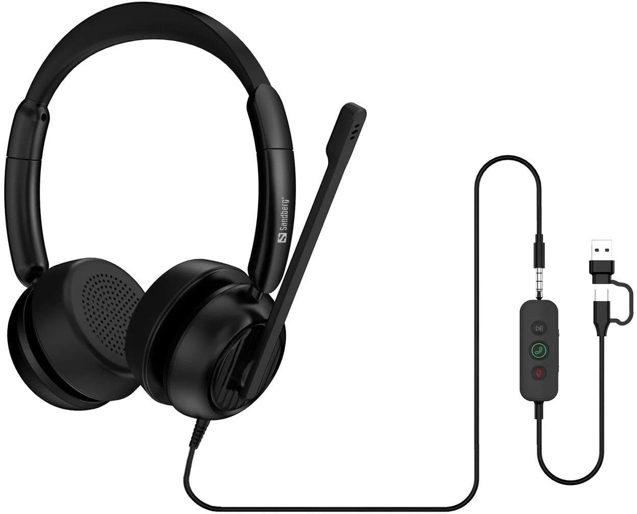 Sandberg 3-in-1 Kontor Headset Pro ENC