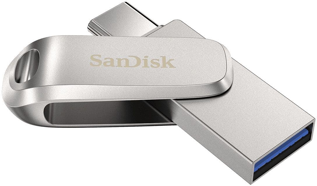 SanDisk Ultra Dual Drive Luxe USB-A/USB-C - 1TB