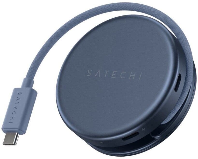 Satechi OntheGo 5-in-1 Multiport Adapter - Blå
