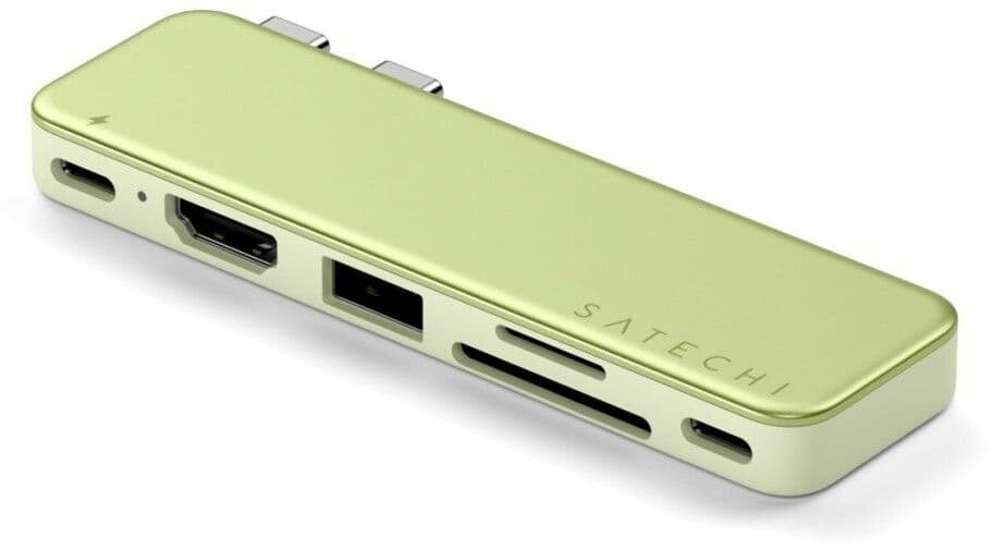Satechi USB-C Snap Hub - Gul