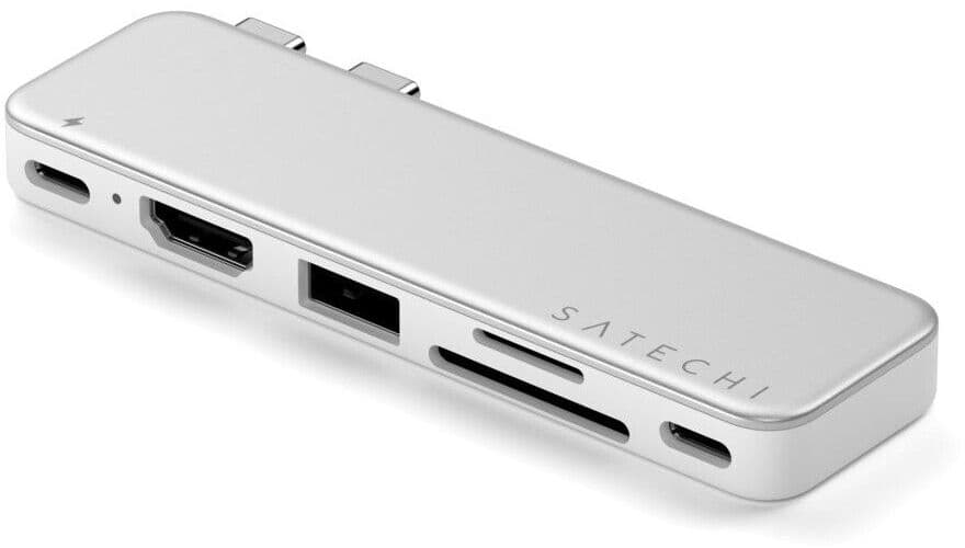 Satechi USB-C Snap Hub - Silver