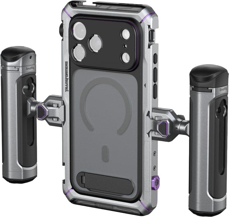 SmallRig 5585 Megatron Edition mobilt dobbelt håndholdt sett (iPhone 17 Pro)