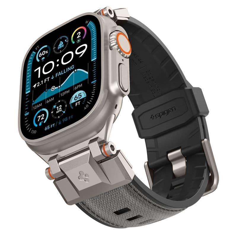 Spigen DuraPro Armor (Apple Watch 49/46/45/44/42 mm) - Grå