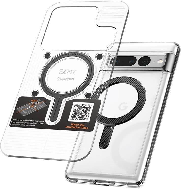 Spigen magnetisk ringplate MagFit - Karbonfiber