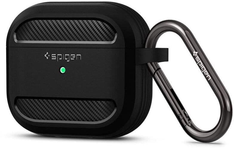 Spigen Rugged Armor (AirPods 3) - Svart