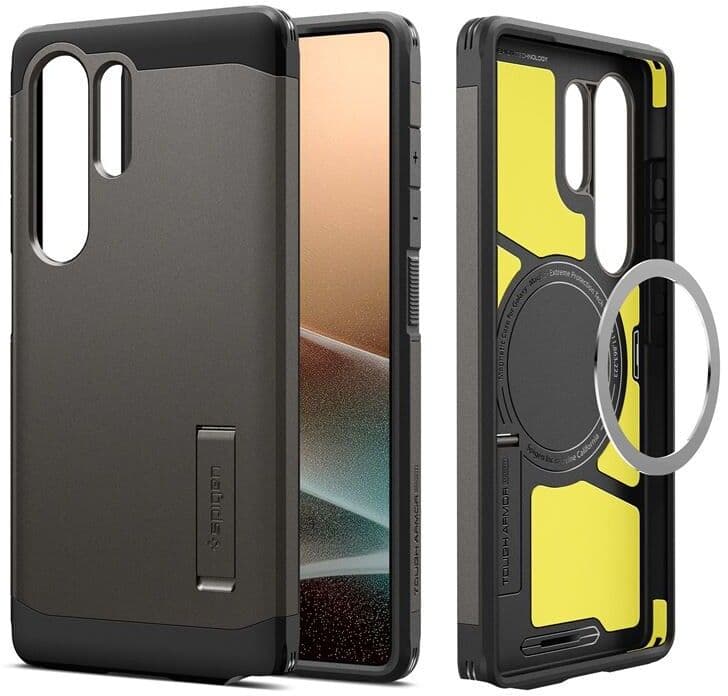 Spigen Tough Armor AI MagFit (Galaxy S25 Ultra) - Gunmetal