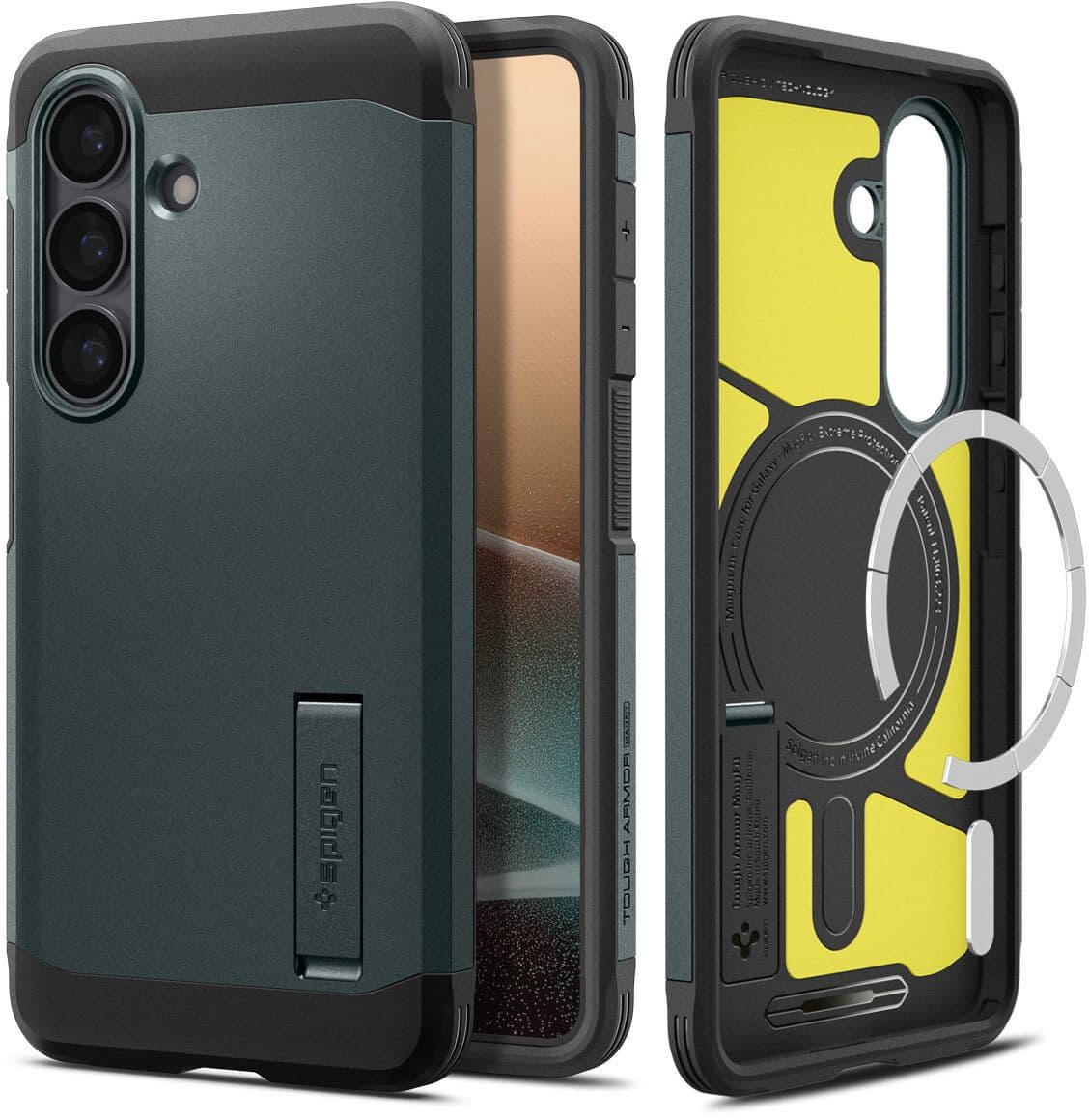 Spigen Tough Armor MagFit (Galaxy S26+) - Grønn