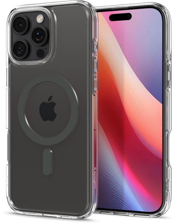 Spigen Ultra Hybrid MagFit (iPhone 16 Pro) - Grå